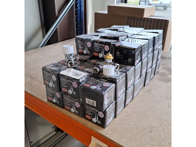 Ca. 65x radiatorkraan, best design, luxe, glans chroom - afbeelding 1 van  7