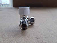 Ca. 65x radiatorkraan, best design, luxe, glans chroom - afbeelding 4 van  7