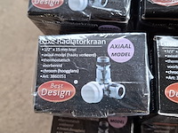 Ca. 65x radiatorkraan, best design, luxe, glans chroom - afbeelding 6 van  7