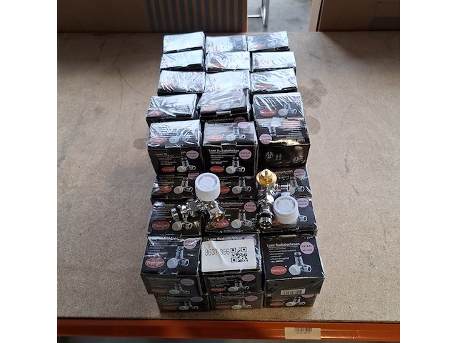 Ca. 65x radiatorkraan, best design, luxe, glans chroom - afbeelding 7 van  7