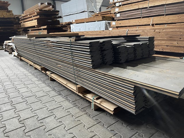 Ca. 65x thermo vuren channelsiding, 20x138mm, lengte 360cm - afbeelding 2 van  3