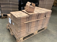 Ca. 660x verzenddozen 18x15x12cm zware enkelgolf, bruin - afbeelding 1 van  3