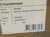 Ca. 66x decoratieve, keramische vaas, paardekooper, diverse modellen - afbeelding 2 van  15