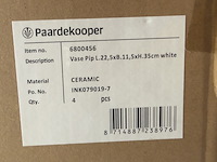 Ca. 66x decoratieve, keramische vaas, paardekooper, diverse modellen - afbeelding 4 van  15