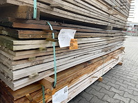 Ca. 66x douglas planken fijnbezaagd, 22x200mm, lengte 300cm - afbeelding 4 van  4