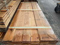 Ca. 66x douglas wisselsponning/halfhoutsrabat, 18x185mm, lengte 300cm - afbeelding 1 van  3