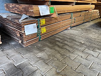 Ca. 66x guyana ipé planken geschaafd, 21x90mm, lengte 425cm - afbeelding 4 van  4