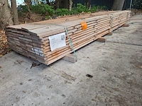 Ca. 66x guyana teak beschoeiingsplanken, 20x150mm, lengte 300cm - afbeelding 4 van  4