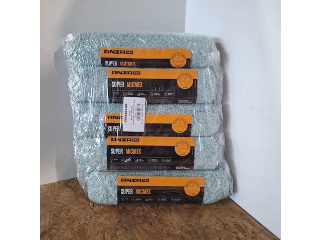 Ca. 66x micmex rollers 25cm, anza, groen - afbeelding 1 van  4