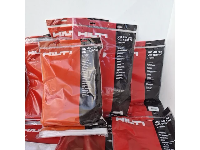 Ca. 66x stoffilterzakken, hilti - afbeelding 2 van  8