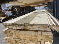 Ca. 66x vuren regels, 32x58mm, lengte 420cm - afbeelding 3 van  3