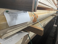 Ca. 66x vuren regels geschaafd , 32x58mm, lengte 420cm - afbeelding 4 van  4