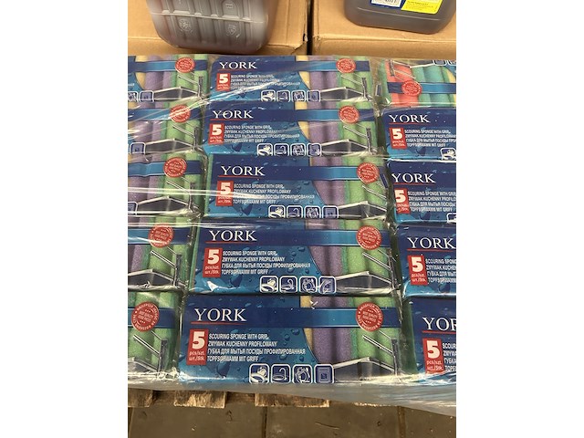 Ca. 675x schuurspons, 8x 5l vloeibare zeep - afbeelding 2 van  4