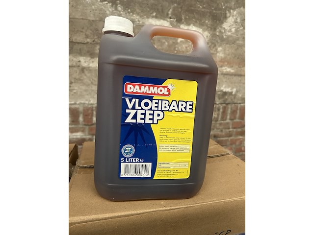 Ca. 675x schuurspons, 8x 5l vloeibare zeep - afbeelding 3 van  4