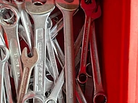 Ca. 67x diverse steek-ringsleutel o.a. hazet, stahlwille - afbeelding 2 van  5
