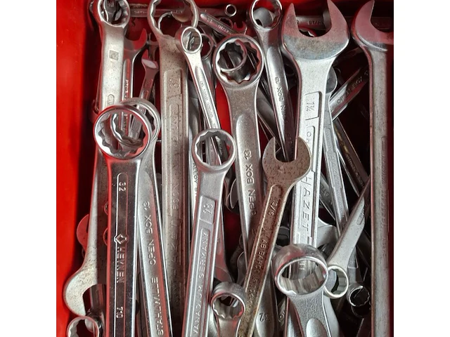 Ca. 67x diverse steek-ringsleutel o.a. hazet, stahlwille - afbeelding 3 van  5