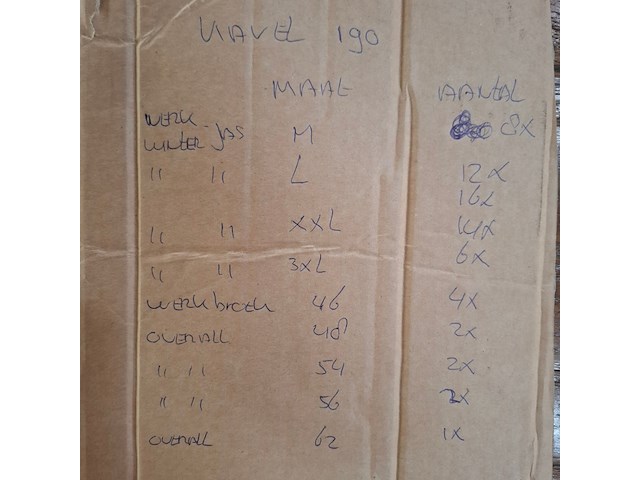 Ca. 67x diverse werkkleding - afbeelding 2 van  10
