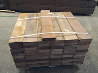 Ca. 67x hardhouten damwand, 5 x 19,5 x 100 cm - afbeelding 2 van  6