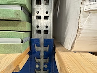 Ca. 6.80 meter magazijnstelling, grijs/blauw - afbeelding 2 van  5