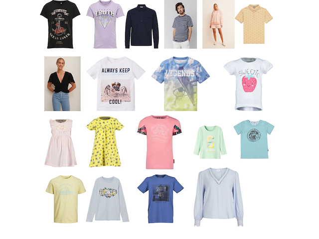 Ca. 684x kinder-, dames- en herenmode, vingino, jack&jones, tom tailor etc. - afbeelding 1 van  5