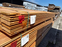 Ca. 68x douglas veer en groef, 18x185mm, lengte 400cm - afbeelding 2 van  3