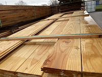 Ca. 68x douglas wisselsponning/halfhoutsrabat, 18x190mm, lengte 300cm - afbeelding 1 van  3