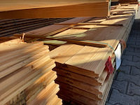 Ca. 68x douglas wisselsponning/halfhoutsrabat, 18x190mm, lengte 600cm - afbeelding 1 van  3