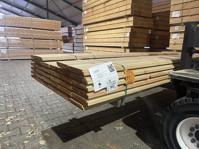 Ca. 68x douglas zweeds rabat, 21x190mm, lengte 300cm - afbeelding 4 van  4