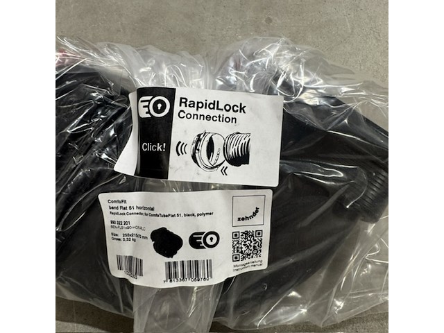 Ca. 68x luchtbehandeling koppelstukken, zehnder, rapid lock connection - afbeelding 2 van  4