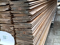 Ca. 68x vuren geïmpregneerde rabatdelen lengte 540 cm, scandinavisch vuren - afbeelding 1 van  3