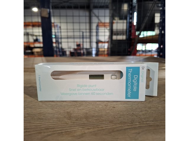 Ca. 69x digitale thermometer dr. original, dr. original, wit - afbeelding 2 van  3