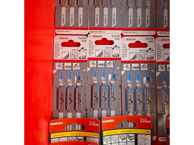 Ca. 69x diverse decoupeerzaag zaagblad metabo en bosch - afbeelding 6 van  10