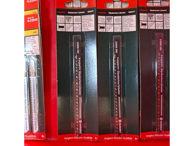 Ca. 69x diverse decoupeerzaag zaagblad metabo en bosch - afbeelding 10 van  10
