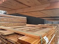 Ca. 69x douglas blokhut profiel, 28x175mm, lengte 500cm - afbeelding 1 van  3