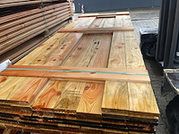 Ca. 69x douglas vlonderplanken, 25x140mm, lengte 300cm - afbeelding 1 van  3