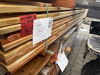 Ca. 69x douglas vlonderplanken, 25x140mm, lengte 300cm - afbeelding 2 van  3