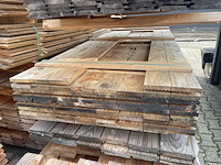 Ca. 69x douglas vlonderplanken, 25x140mm, lengte 300cm - afbeelding 1 van  3