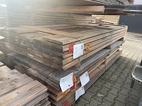 Ca. 69x douglas vlonderplanken, 25x140mm, lengte 300cm - afbeelding 2 van  3
