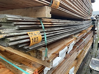 Ca. 69x douglas wisselsponning, 18x190mm, lengte 400cm - afbeelding 2 van  3