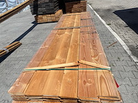 Ca. 69x douglas zweeds rabat, 26x190mm, lengte 400cm