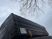 Ca. 69x guyana teak beschoeiingsplanken, 20x150mm, lengte 300cm - afbeelding 4 van  4