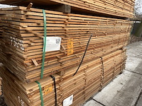 Ca. 69x guyana teak beschoeiingsplanken, 20x150mm, lengte 300cm - afbeelding 4 van  4