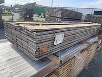 Ca. 69x guyana teak beschoeiingsplanken, 20x150mm, lengte 300cm - afbeelding 4 van  4