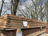 Ca. 69x guyana teak beschoeiingsplanken, 20x150mm, lengte 350cm - afbeelding 4 van  4