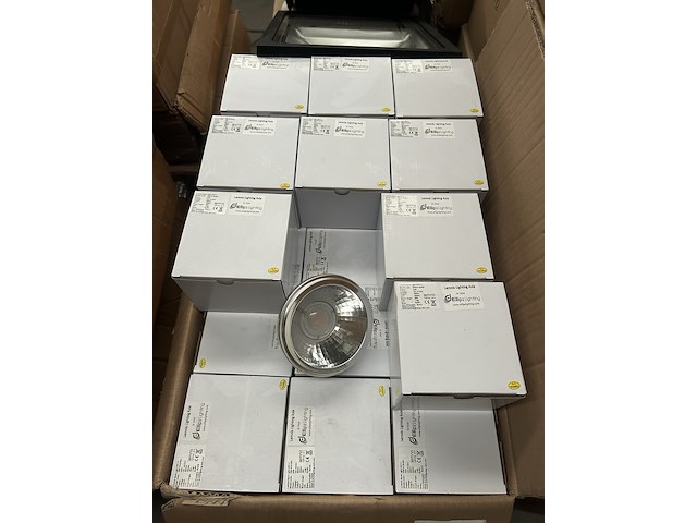 Ca. 69x spot light ar111 10w 3000k cri >90 lemnis lighting - afbeelding 3 van  5