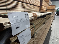 Ca. 6x douglas wisselsponning/halfhoutsrabat, 18x190mm, lengte 400cm - afbeelding 2 van  3