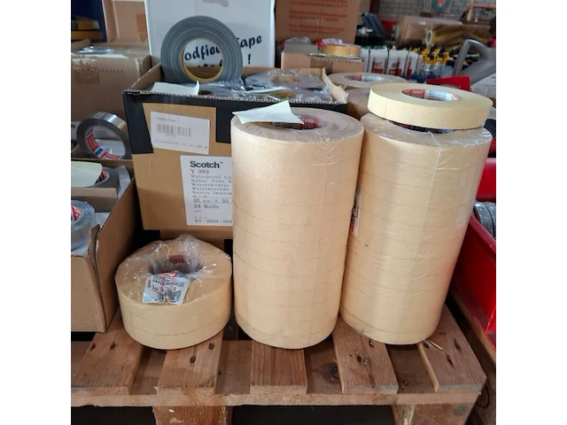 Ca. 700x diverse rollen tape - afbeelding 4 van  18