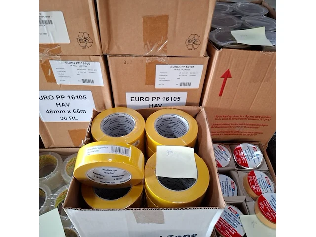 Ca. 700x diverse rollen tape - afbeelding 7 van  18