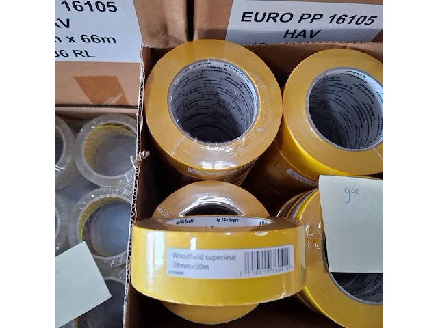 Ca. 700x diverse rollen tape - afbeelding 8 van  18