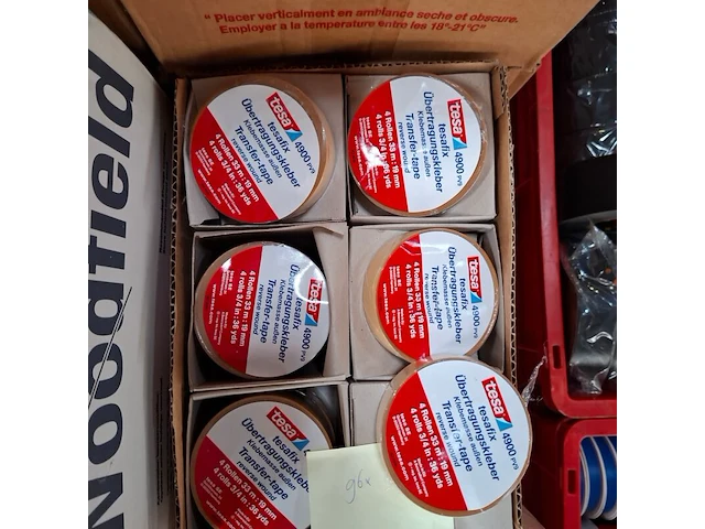 Ca. 700x diverse rollen tape - afbeelding 9 van  18